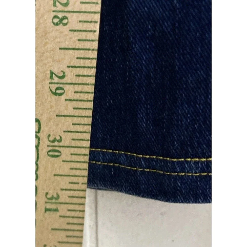 Halara Flex Denim Jeans Womens 2X Blue Medium Wash Relaxed Wide Leg Stretch Plus